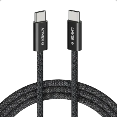Anker A8060H11 Zolo USB-C to USB-C Cable (1.5m, 240W) Black - Rokomari product